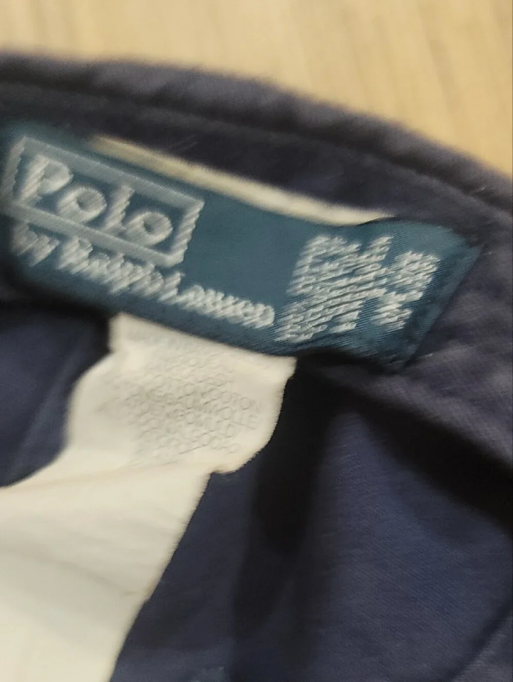 Polo by Ralph Lauren Navy Baseball Cap with Gold Pony Kids 4-7